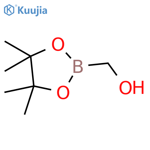 (4,4,5,5-Tetramethyl-1,3,2-dioxaborolan-2-yl)methanol structure