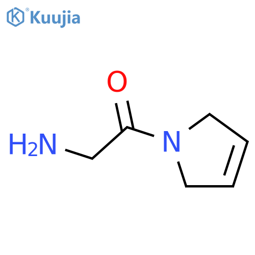 2-amino-1-(2,5-dihydro-1H-pyrrol-1-yl)ethan-1-one structure