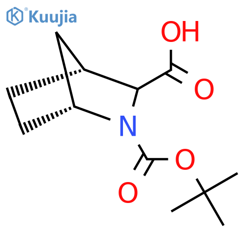 (1S,3S,4R)-2-(tert-Butoxycarbonyl)-2-azabicyclo2.2.1heptane-3-carboxylic Acid structure