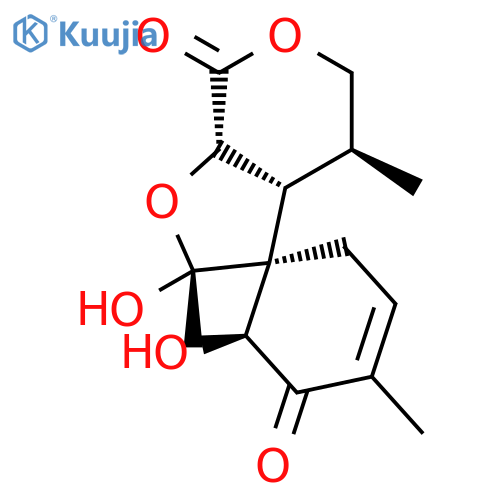 Cyclocalopin A structure