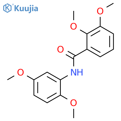 N-(2,5-dimethoxyphenyl)-2,3-dimethoxybenzamide structure