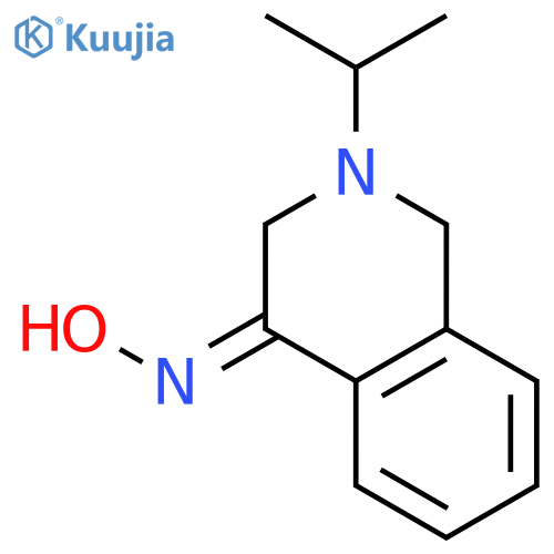 4(1H)-Isoquinolinone, 2,3-dihydro-2-(1-methylethyl)-, oxime structure