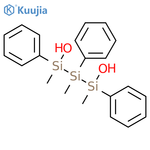 1,2,3-Trimethyl-1,2,3-triphenyltrisilane-1,3-diol structure