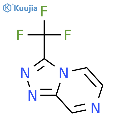 3-(Trifluoromethyl)-[1,2,4]triazolo[4,3-A]pyrazine structure
