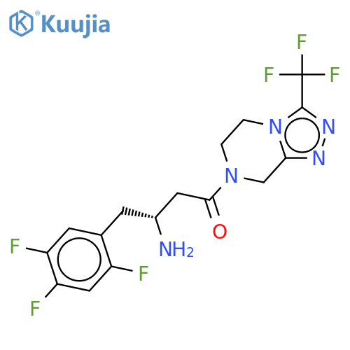 Sitagliptin structure