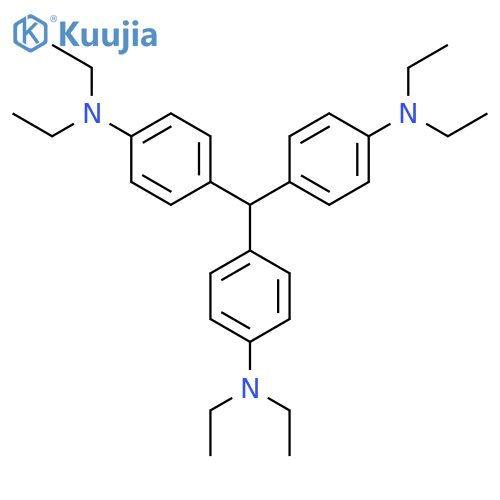 4,4',4''-Methylidynetris[N,N-diethylbenzenamine] structure