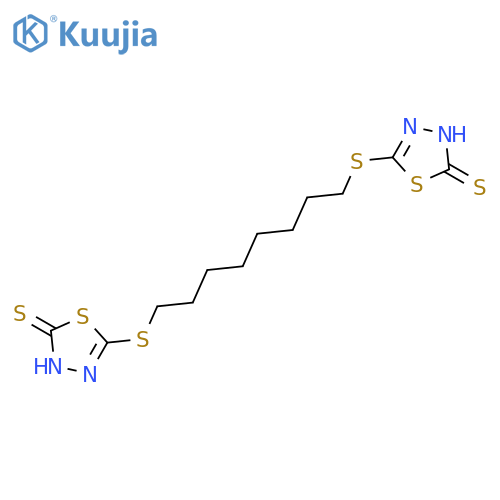 1,3,4-THIADIAZOLE-2(3H)-THIONE, 5,5'-[1,8-OCTANEDIYLBIS(THIO)]BIS- structure