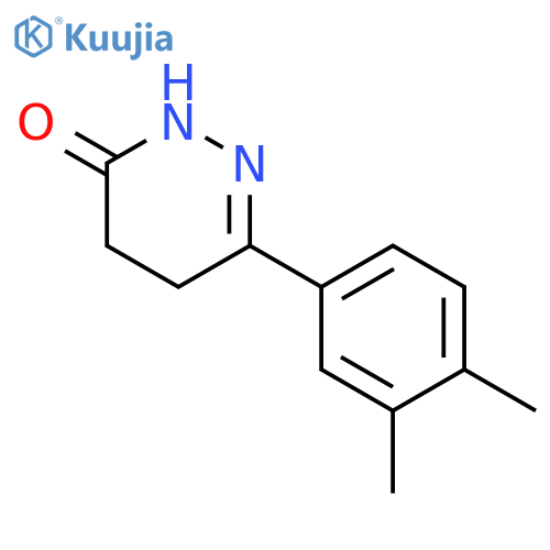 6-(3,4-dimethylphenyl)-4,5-dihydro-3(2H)-pyridazinone structure