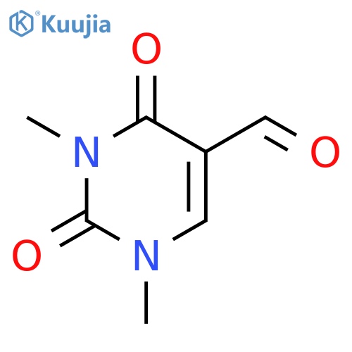 1,3-Dimethyl-2,4-dioxo-1,2,3,4-tetrahydropyrimidine-5-carbaldehyde structure