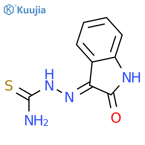 (3{Z})-1{H}-indole-2,3-dione 3-thiosemicarbazone structure