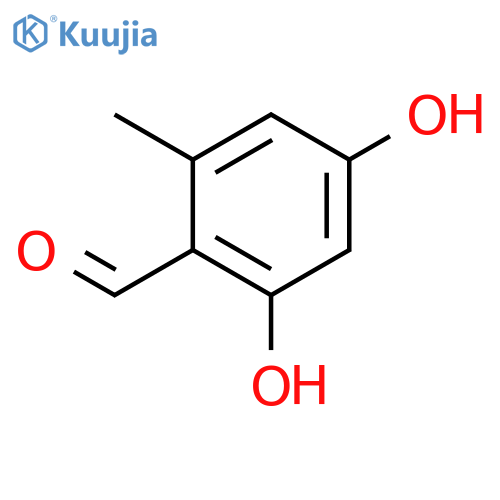 2,4-Dihydroxy-6-methylbenzaldehyde structure