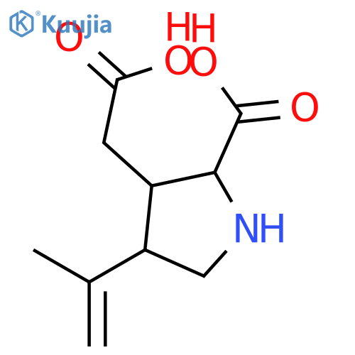 Kainic acid structure