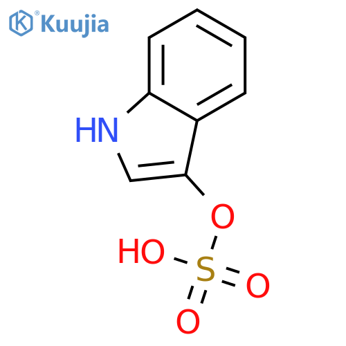 (1H-indol-3-yl)oxidanesulfonic acid structure