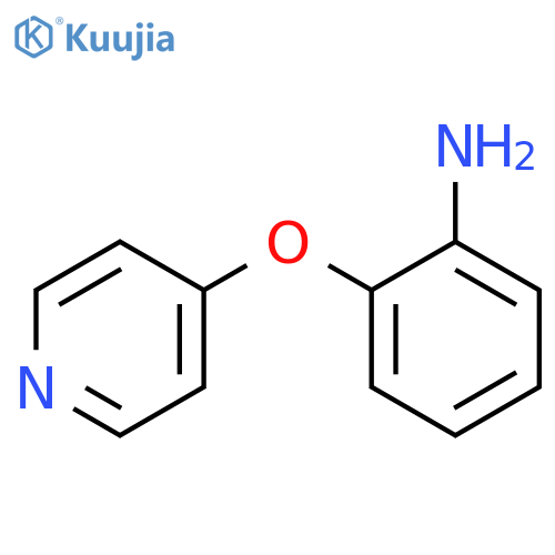 2-(Pyridin-4-yloxy)aniline structure