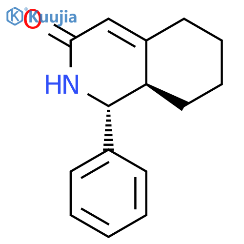 3(2H)-Isoquinolinone, 1,5,6,7,8,8a-hexahydro-1-phenyl-, (1R,8aR)-rel- structure