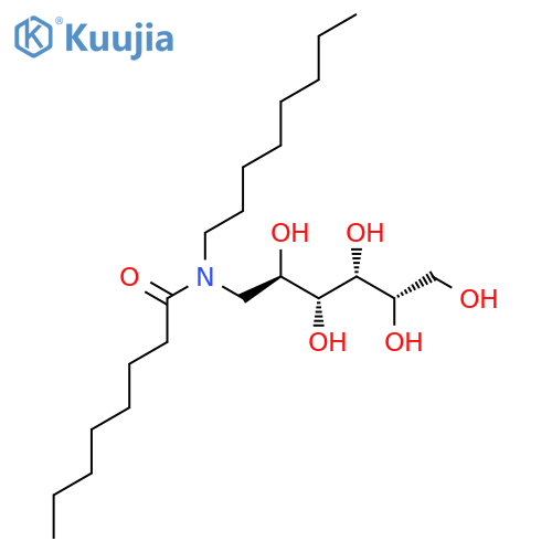 D-GLUCITOL, 6-DEOXY-6-[OCTYL(1-OXOOCTYL)AMINO]- structure