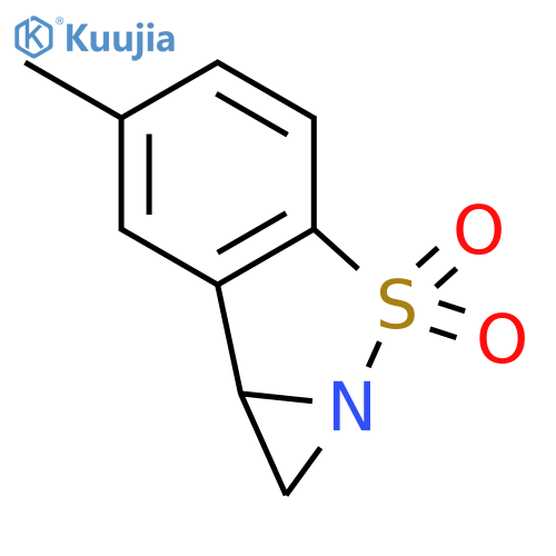 Azirino[1,2-b][1,2]benzisothiazole, 1,7b-dihydro-6-methyl-, 3,3-dioxide structure
