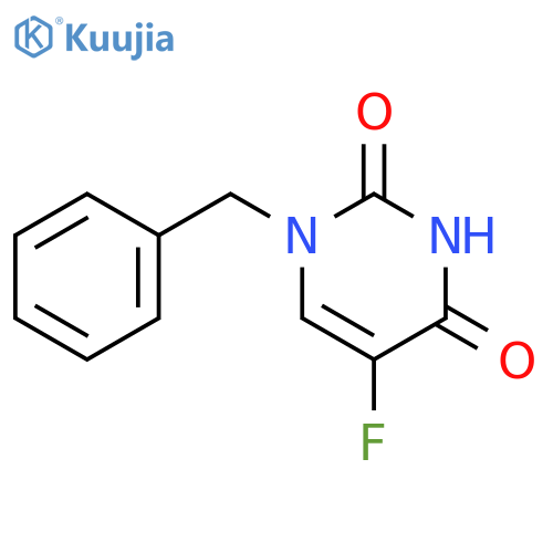 1-BENZYL-5-FLUOROURACIL structure