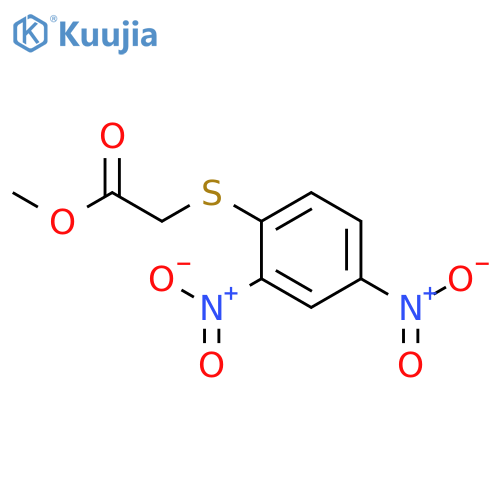 Methyl 2-(2,4-dinitrophenylthio)acetate structure