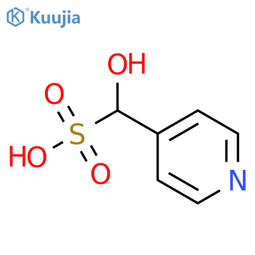 4-Pyridinemethanesulfonicacid, a-hydroxy- structure