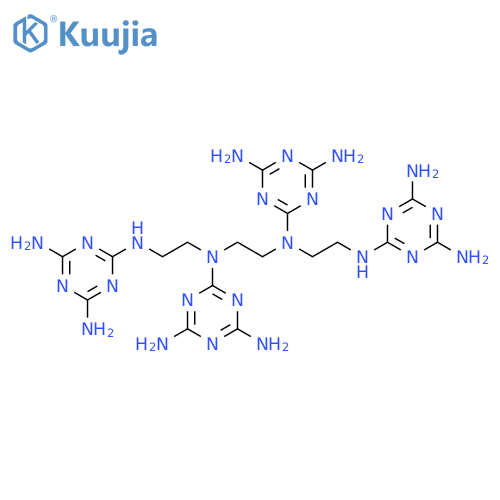 1,3,5-Triazine-2,4,6-triamine, N2-[2-[(4,6-diamino-1,3,5-triazin-2-yl)amino]ethyl]-N2-[2-[(4,6-diamino-1,3,5-triazin-2-yl)[2-[(4,6-diamino-1,3,5-triazin-2-yl)amino]ethyl]amino]ethyl]- structure