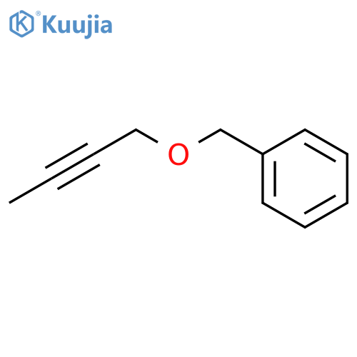 Benzene, [(2-butynyloxy)methyl]- structure