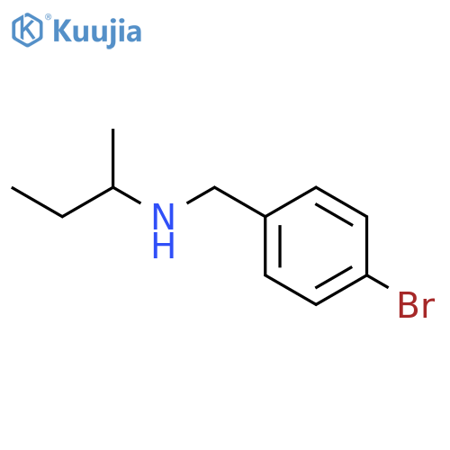 N-(4-Bromobenzyl)-N-ethylethanamine structure