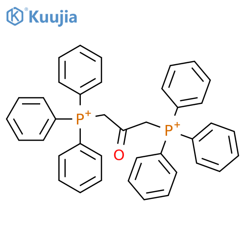 (2-oxo-3-triphenylphosphaniumylpropyl)-triphenylphosphanium structure