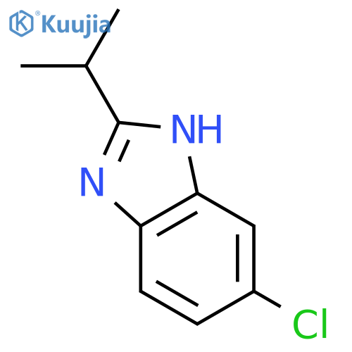 6-Chloro-2-isopropyl-1H-benzo[d]imidazole structure