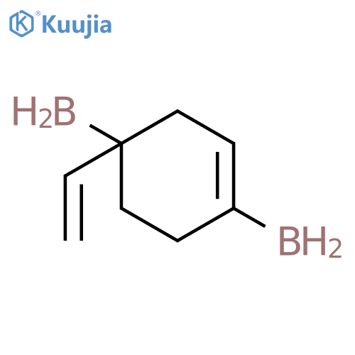 BORANE, (4-ETHENYL-1-CYCLOHEXENE-1,4-DIYL)BIS- structure