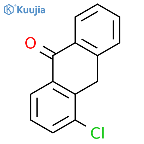 9(10H)-Anthracenone, 4-chloro- structure