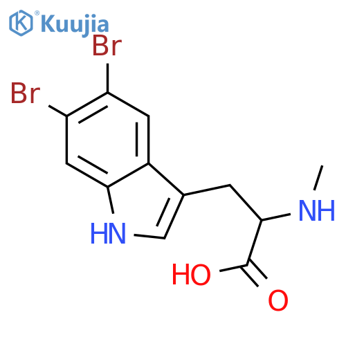 5,6-dibromoabrine structure