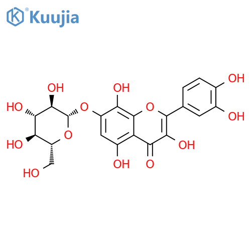 Gossypetin-7-glucoside structure