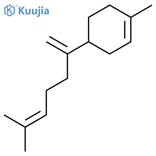 Cyclohexene, 1-methyl-4-(5-methyl-1-methylene-4-hexen-1-yl)- structure