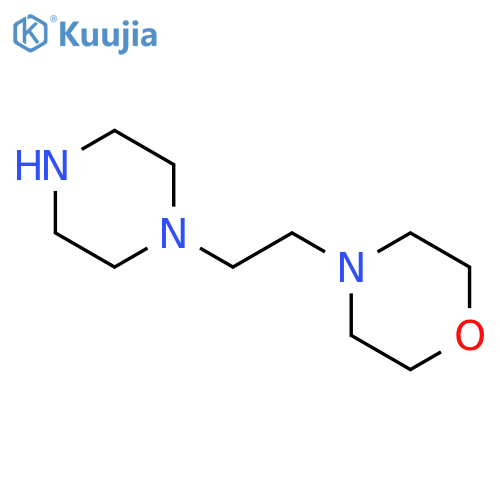 1-2-(Morpholin-4-yl)-ethylpiperazine structure