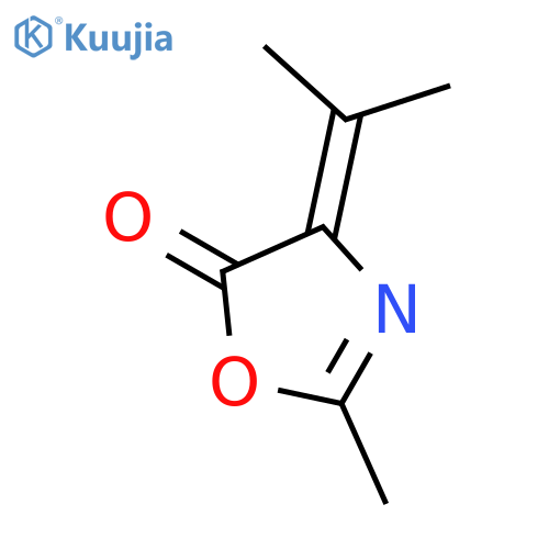 5(4H)-OXAZOLONE, 2-METHYL-4-(1-METHYLETHYLIDENE)- structure