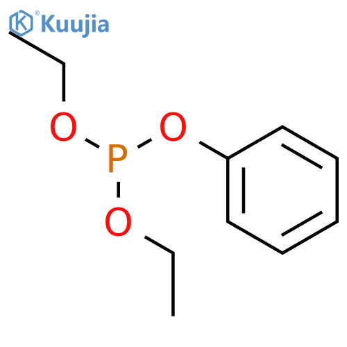 Phosphorousacid, diethyl phenyl ester structure