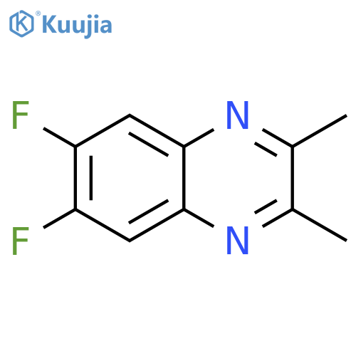 6,7-difluoro-2,3-dimethyl-Quinoxaline structure