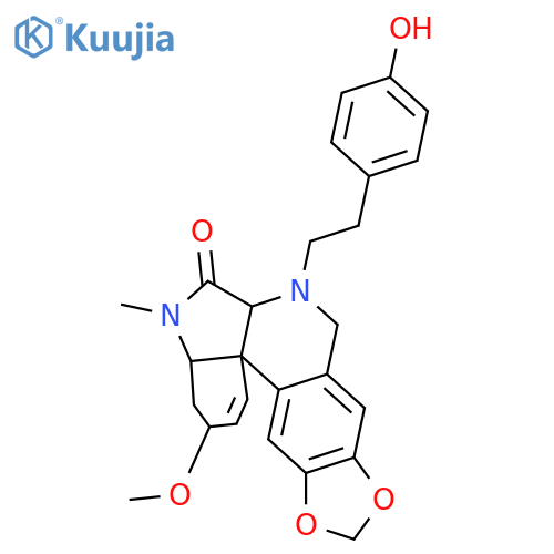 Plicane; 5,6-Dihydro, N5-[2-(4-hydroxyphenyl)ethyl] structure