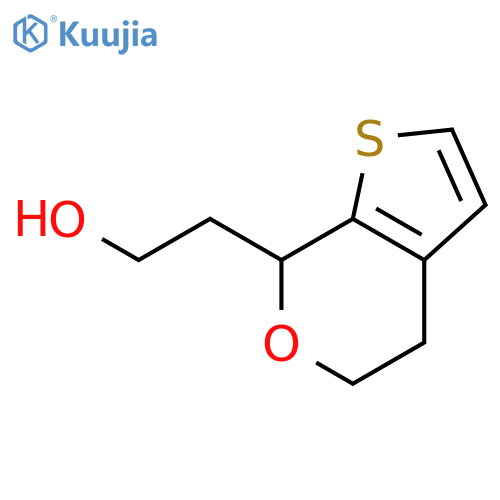 5H-THIENO[2,3-C]PYRAN-7-ETHANOL, 4,7-DIHYDRO- structure