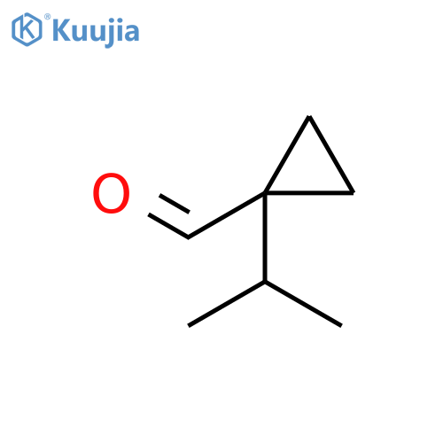 1-(propan-2-yl)cyclopropane-1-carbaldehyde structure