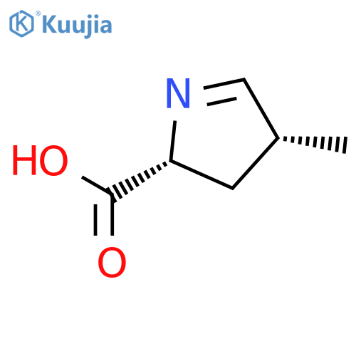 2H-PYRROLE-2-CARBOXYLIC ACID, 3,4-DIHYDRO-4-METHYL-, (2R,4R)- structure