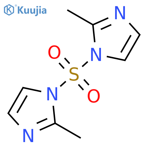 1,1'-Sulfonylbis(2-methyl-1H-imidazole) structure