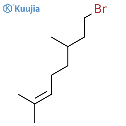 8-bromo-2,6-dimethyloct-2-ene structure