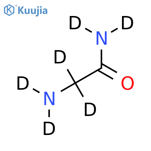 Glycine-d5 structure