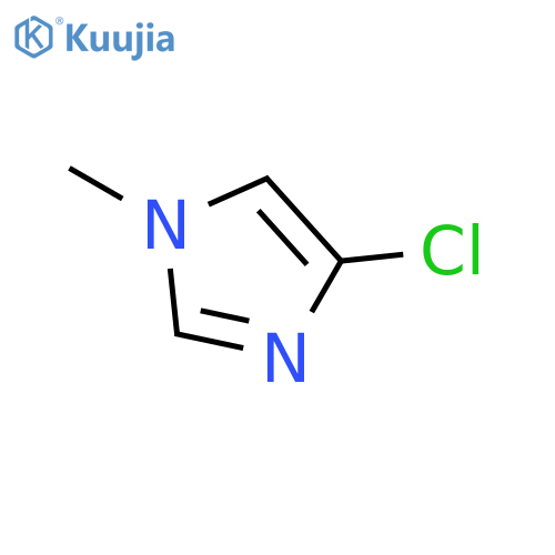 4-Chloro-1-methyl-1H-imidazole structure