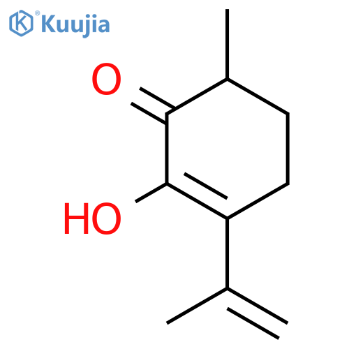 2-CYCLOHEXEN-1-ONE, 2-HYDROXY-6-METHYL-3-(1-METHYLETHENYL)- structure