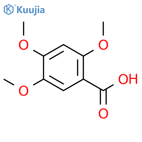 2,4,5-Trimethoxybenzoic acid structure