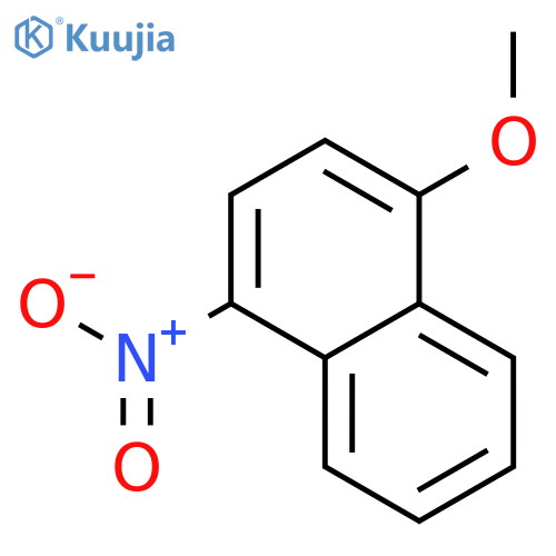 1-Methoxy-4-nitronaphthalene structure