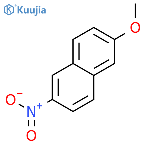 NAPHTHALENE, 2-METHOXY-6-NITRO- structure